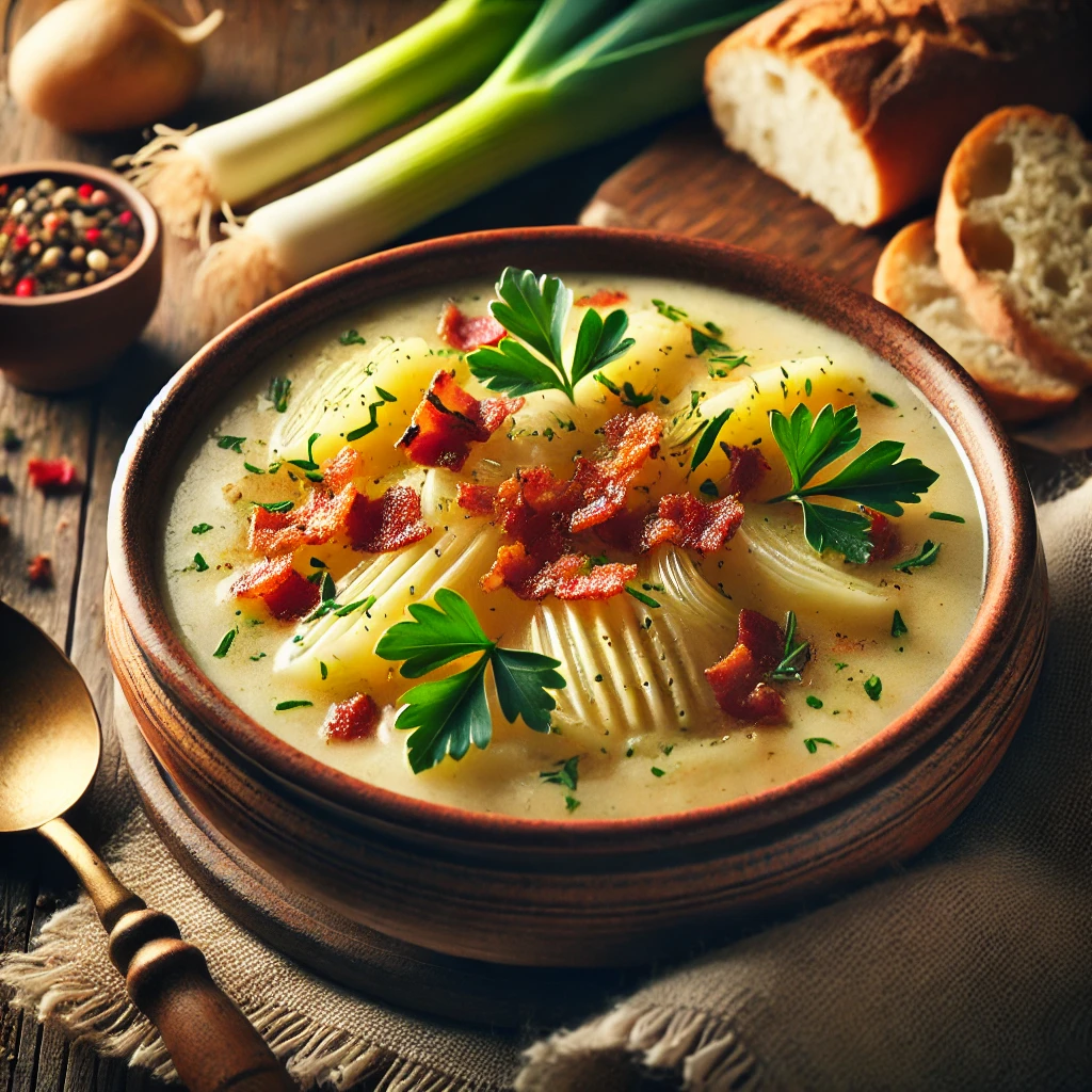 Kartoffelsuppe mit Lauch und Speck – Das perfekte Winterrezept Kartoffelsuppe mit Lauch und Speck – Das perfekte Winterrezept